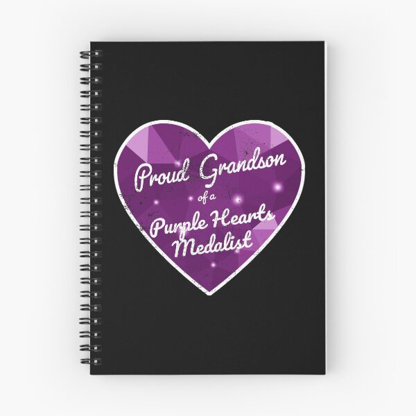Item preview, Purple Hearts War Veteran Proud Grandson  designed and sold by blive.