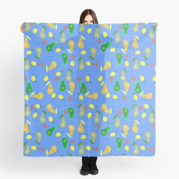 Provencal Blue Scarf