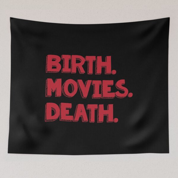 Artikelvorschau, Birth Movies Death entworfen und verkauft von Teeter-Totter.