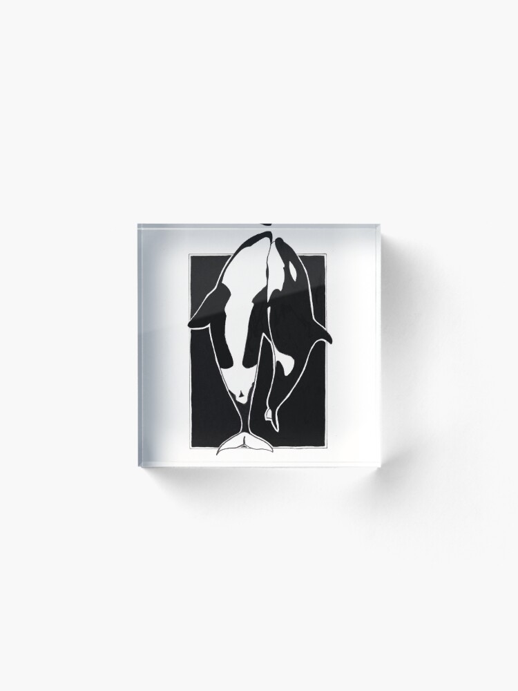 Alternate view of Love Acrylic Block