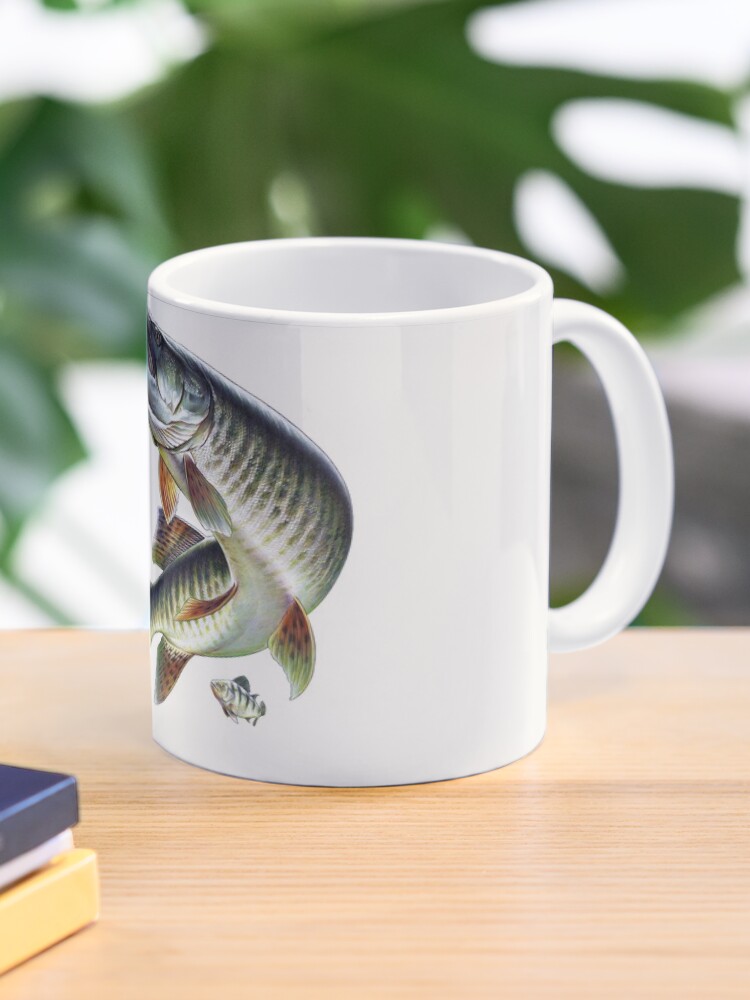 Muskie Man Ceramic Coffee Mug — Fish Face Goods