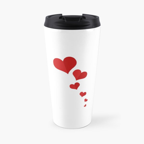 Hearts Travel Mug