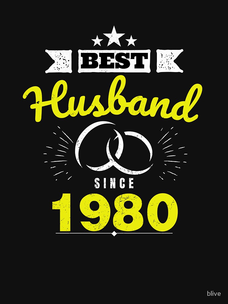 Thumbnail 7 of 7, Essential T-Shirt, Best Husband Since 1980 Married for 38 Years designed and sold by blive.