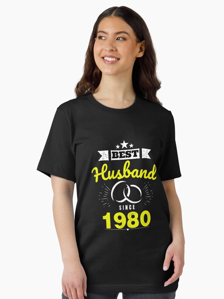 Thumbnail 2 of 7, Essential T-Shirt, Best Husband Since 1980 Married for 38 Years designed and sold by blive.