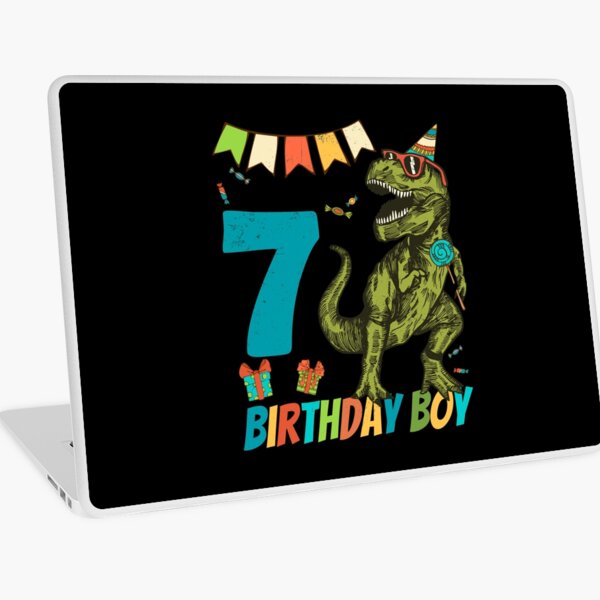 Skin Adhesive D Ordinateur Fete D Anniversaire Pour Enfants De 5 Ans Par Blive Redbubble