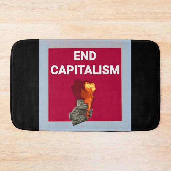 Item preview, End Capitalism - red designed and sold by kawaiicatstudio.