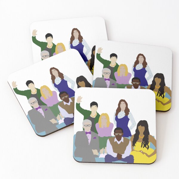 Item preview, The Good Place Minimalist Print | TV Art | Pop Culture Art | Television Show designed and sold by tytybydesign.
