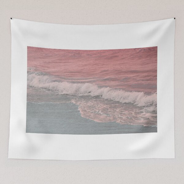 Item preview, Pink Ocean Waves designed and sold by newburyboutique.