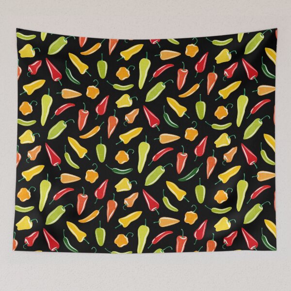 Item preview, hot peppers - chili peppers  designed and sold by littlearrow.
