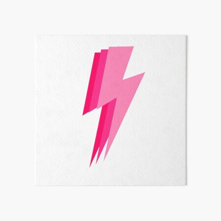 Item preview, 3 pink lightning bolt designed and sold by gdm123.