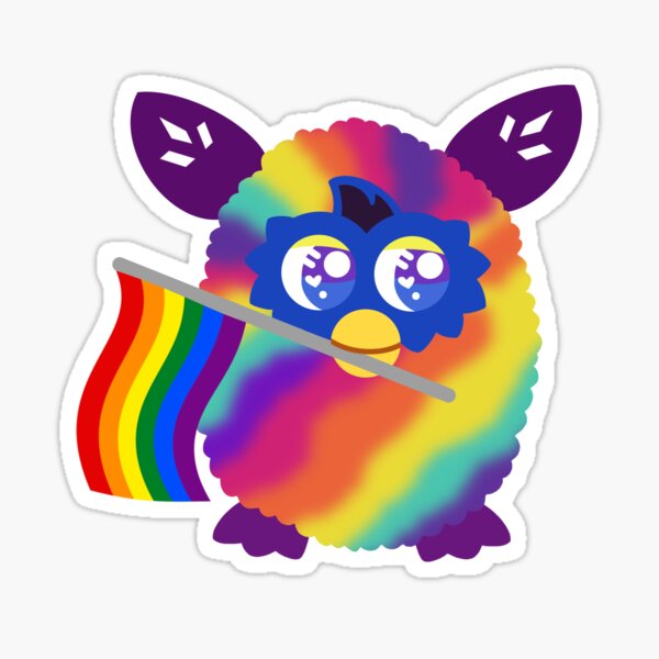 Furby Boom Waves Meme Sticker for Sale by Jessi Zultanky