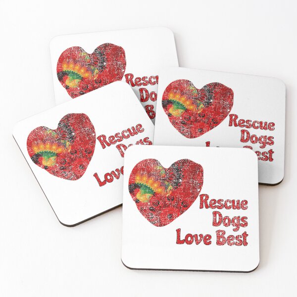 Item preview, Rescue Dogs Love Best Distressed Boho  designed and sold by AZGuzmans.