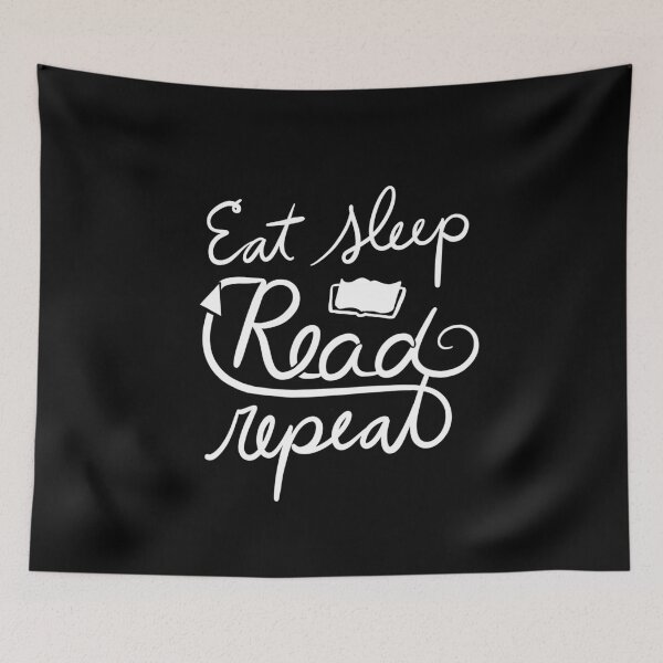 Artikelvorschau, Eat Sleep Read Repeat entworfen und verkauft von FrictionMaxxing.