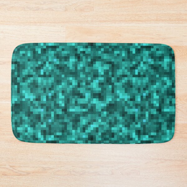 Item preview, Turquoise Blue Blocks for Video Game Fans designed and sold by 4Craig.