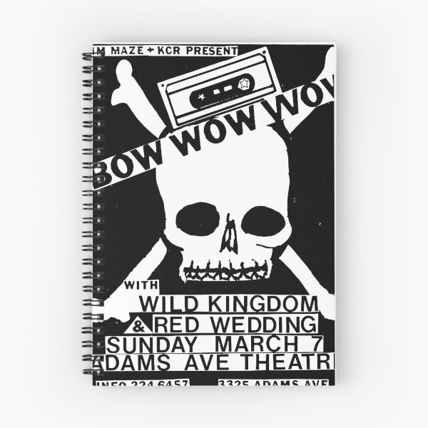 Item preview, Bow Wow Wow Gig Poster designed and sold by Teeter-Totter.