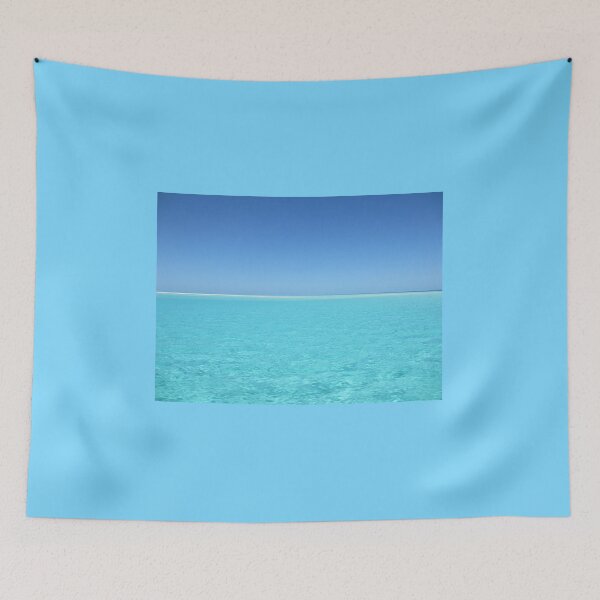 Item preview, Tropical Turquoise Blue Caribbean Ocean  designed and sold by newburyboutique.