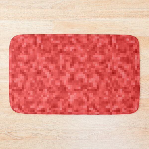 Item preview, Coral Red and Pink Pixel Blocks for Video Game Fans designed and sold by 4Craig.
