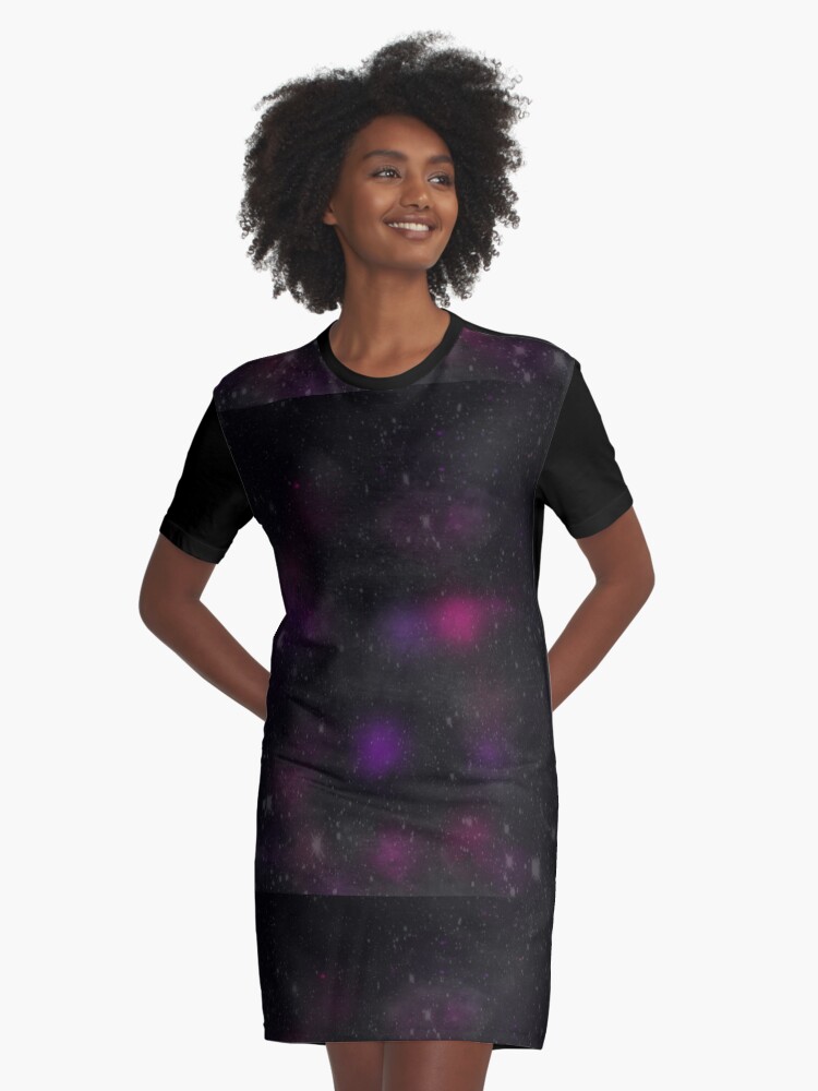 dark purple t shirt dress