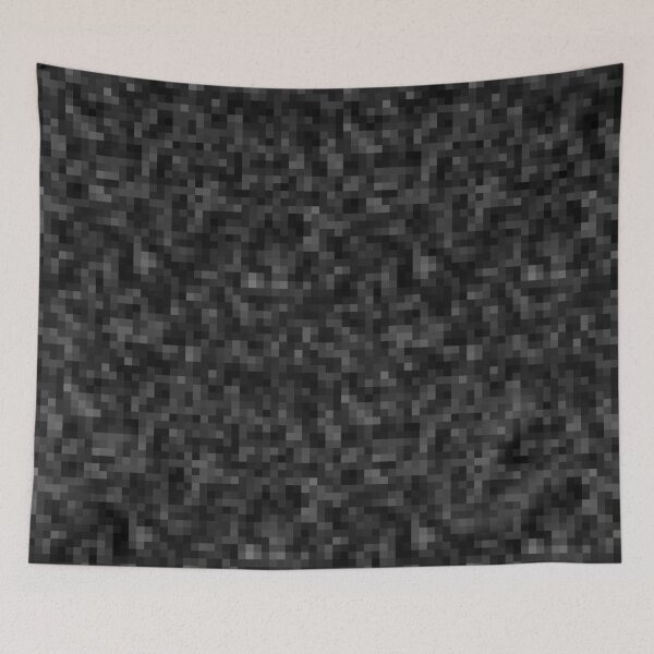Item preview, Black Pixel Blocks for Video Game Fans designed and sold by 4Craig.