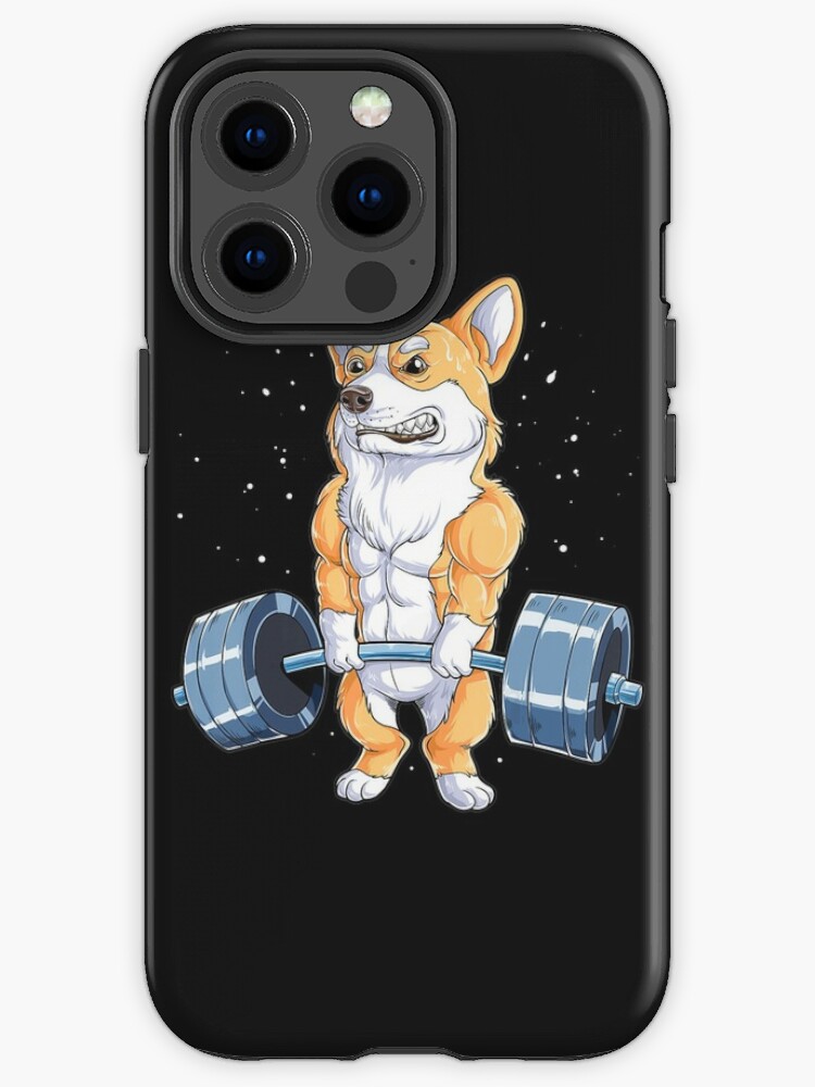  iPhone 12/12 Pro Dachshund Weightlifting Funny Deadlift Men  Fitness Gym Gifts Case : Cell Phones & Accessories