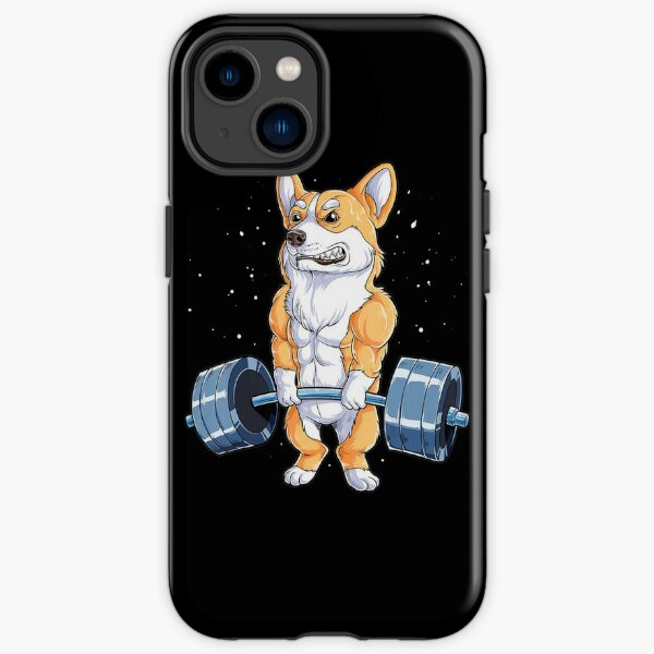 iPhone 12/12 Pro Dachshund Weightlifting Funny Deadlift Men Fitness Gym  Gifts Case