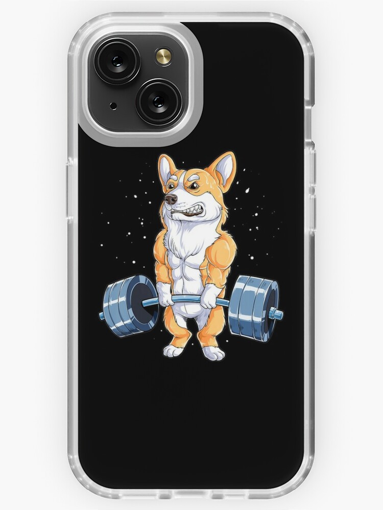 iPhone 12/12 Pro Dachshund Weightlifting Funny Deadlift Men Fitness Gym  Gifts Case