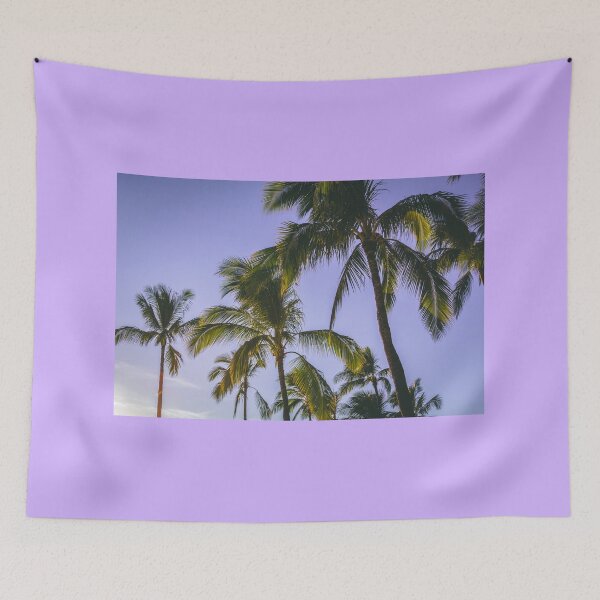 Item preview, Tropical Purple Sky Palm Trees designed and sold by newburyboutique.
