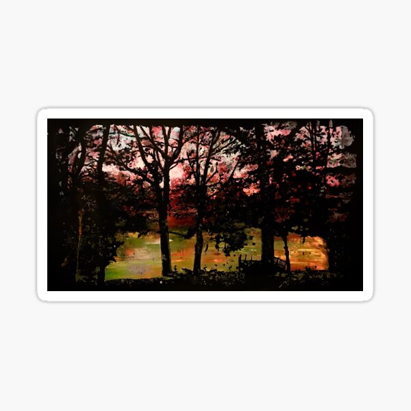 By the Lake Sticker