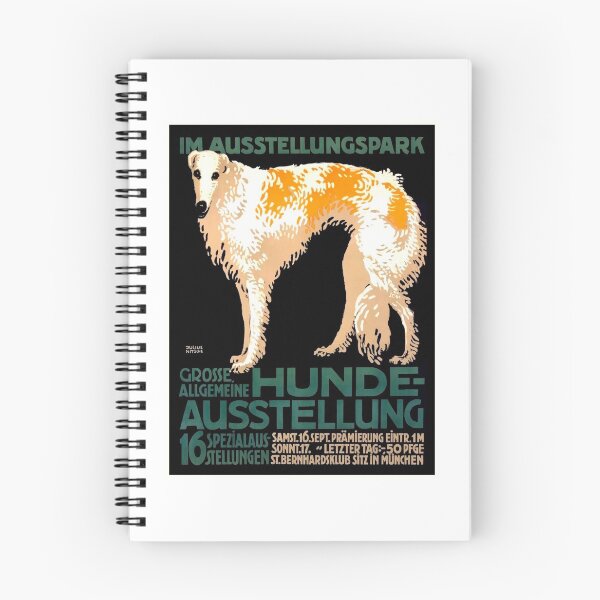 Item preview, Vintage German Dog Show Advertising Poster designed and sold by retrographics.