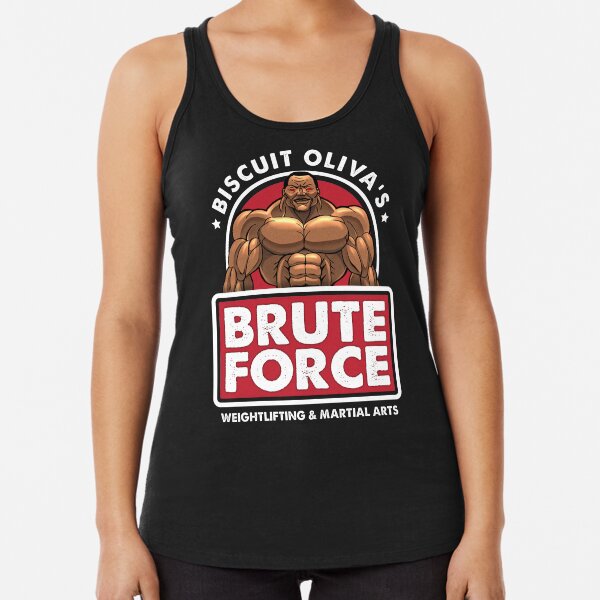 Fuerza bruta Camiseta con espalda nadadora