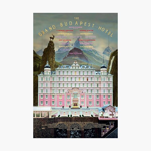 Grand Budapest Hotel Photographic Print