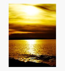 Liquid Gold Photographic Print