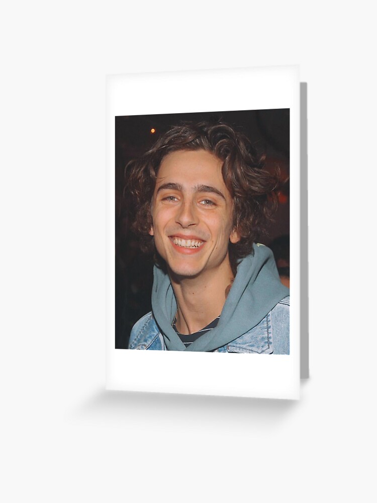 Timothee Chalamet iPad Case & Skin for Sale by halixoxo