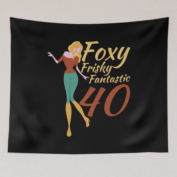 Item preview, Flirty Fearless Feisty 40 designed and sold by offthedome.