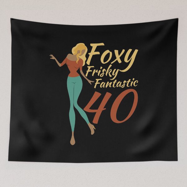 Item preview, Flirty Fearless Feisty 40 designed and sold by offthedome.