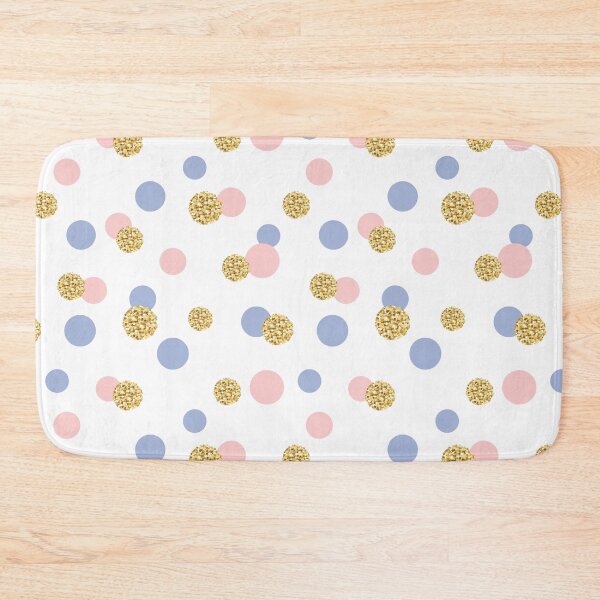 Item preview, Pink, Purple, & Gold Polka Dots Pattern designed and sold by newburyboutique.