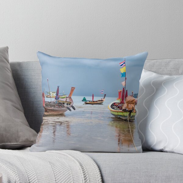 Item preview, Fishing boats, Phuket, Thailand designed and sold by yurix.