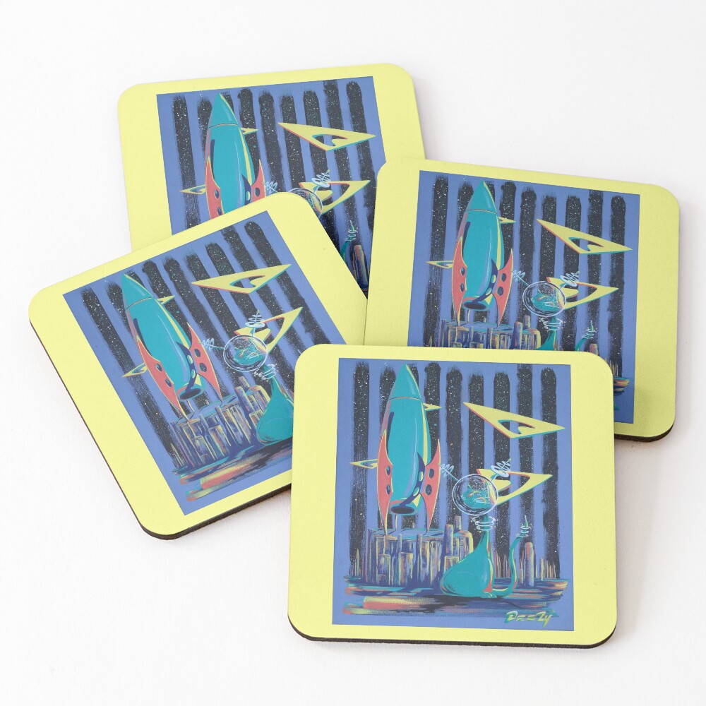 Item preview, Coasters (Set of 4) designed and sold by RillyDeeZy.