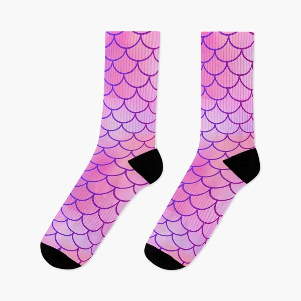 Item preview, Hot Pink Mermaid Pattern  designed and sold by newburyboutique.