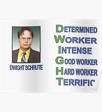 Dwight Schrute Poster