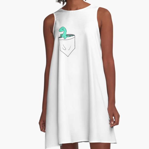 Pocket Cryptid: Nessie A-Line Dress