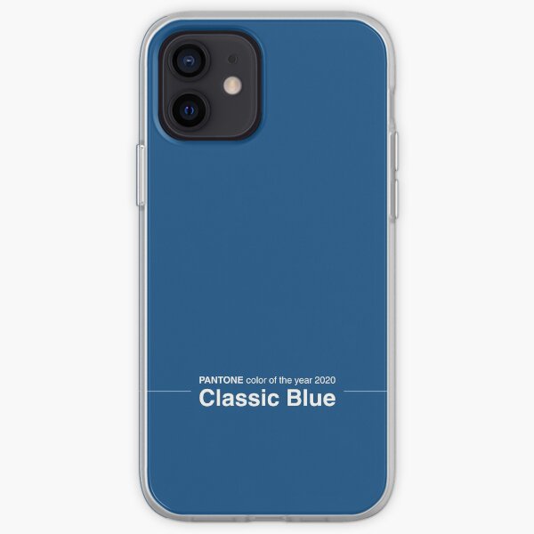 PANTONE Color of the Year 2020 - Classic Blue iPhone Soft Case