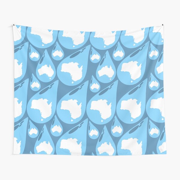 Wishing for Rain on Australia Tapestry