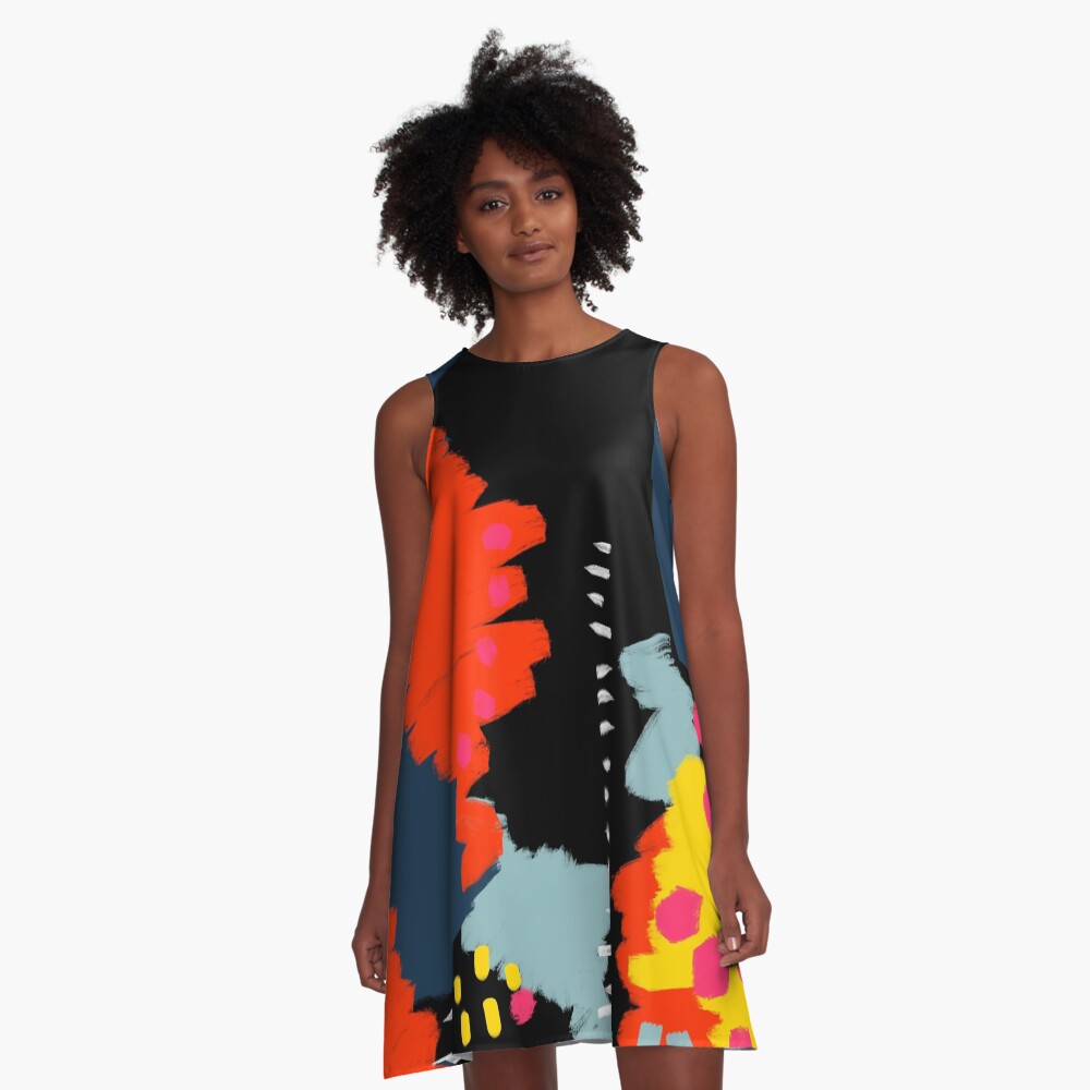 Dark Side A-Line Dress