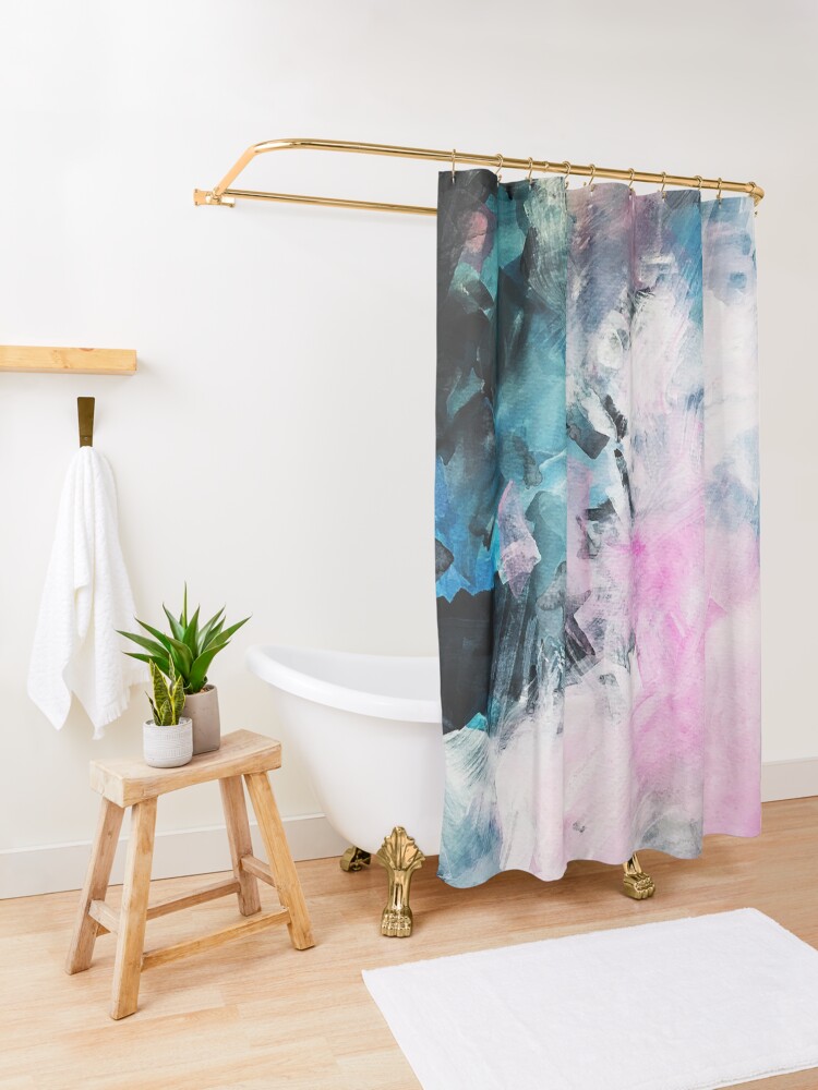 Alternate view of Mood Swing Shower Curtain