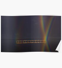 "Perched At Rainbows Crossing" Poster