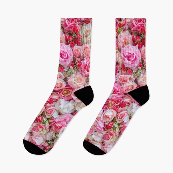 Item preview, Pink & Red Roses Romantic Floral  designed and sold by newburyboutique.