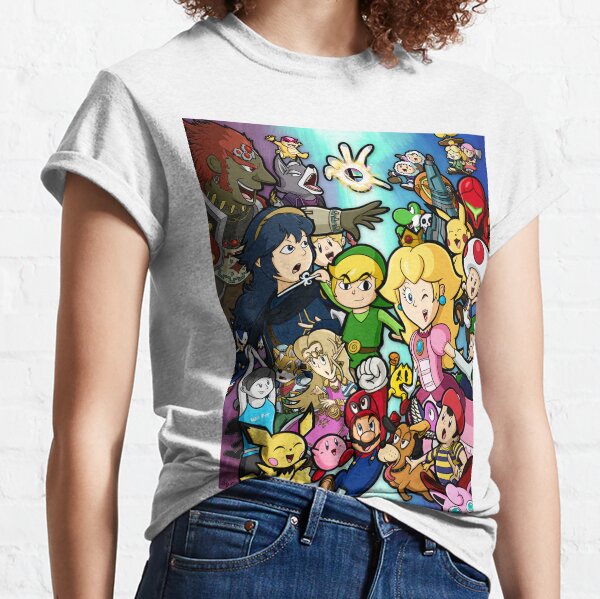 smash bros ultimate shirts