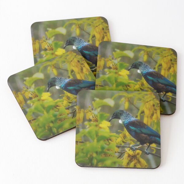 Item preview, Tui In Kowhai Tree designed and sold by DVart-nz.
