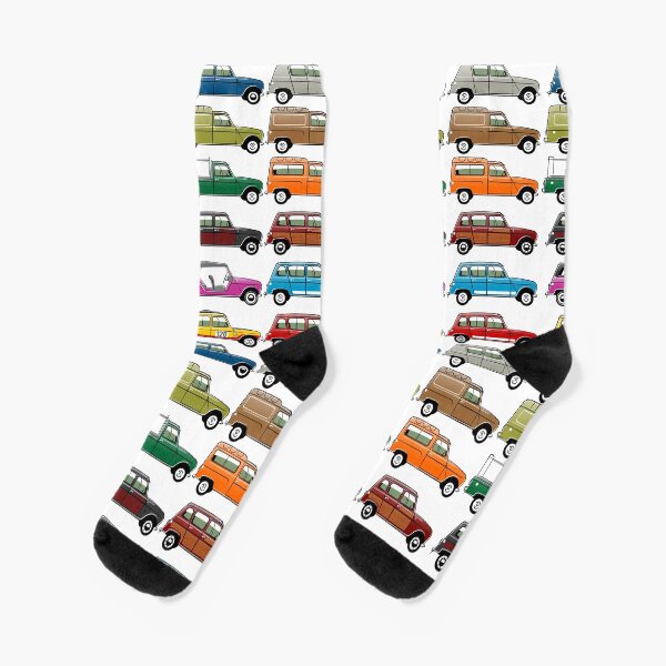 Mens Athletic Cushion Crew Sock Square shape shamrock clover irish color Long Sock Casual
